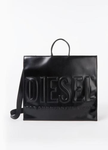 Diesel DSL 3D shopper met afneembare schouderriem en 3D logoprint