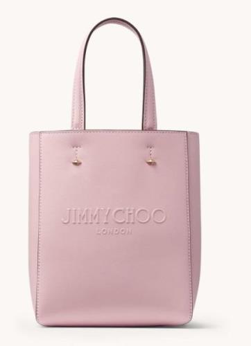 Jimmy Choo Lenny N/S S schoudertas van kalfsleer met 3D logo