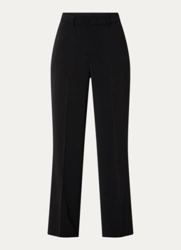 Vanilia High waist straight fit pantalon met persplooi