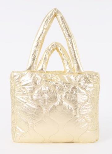 Summum Gewatteerde shopper met metallic finish