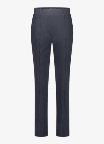 Studio Anneloes Luca mid waist tapered fit pantalon met persplooi