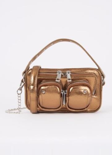 Núnoo Helena Small crossbodytas met metallic finish