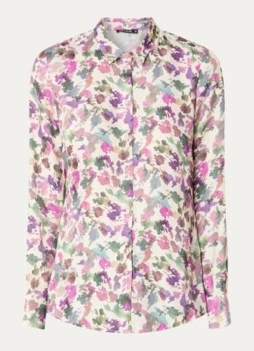 River Woods Blouse met print