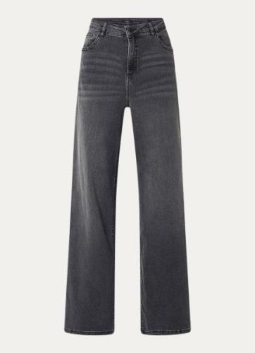 OPUS Marli high waist wide leg jeans met steekzakken