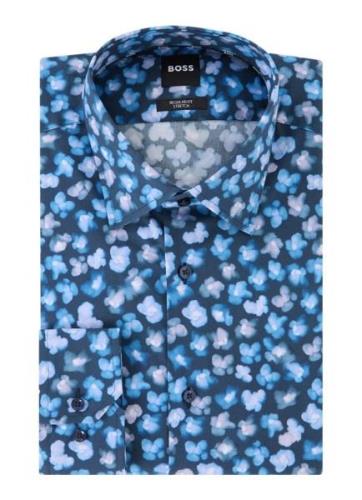 HUGO BOSS Joe regular fit overhemd met print