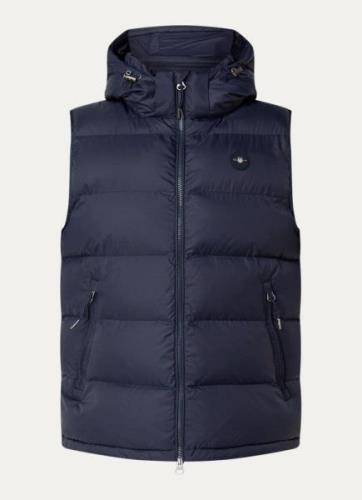 Gant Gewatteerde bodywarmer met afneembare capuchon