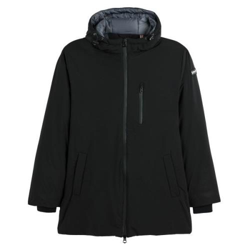 Parka zippée doublure matelassée à capuche