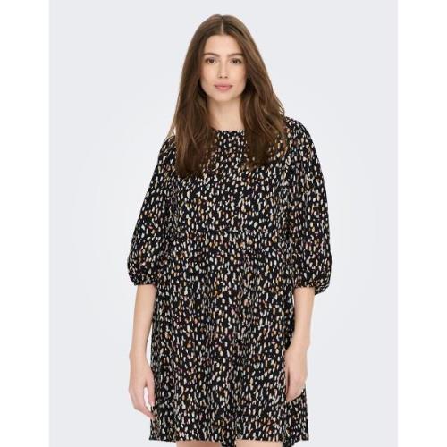 Robe courte imprimé animalier