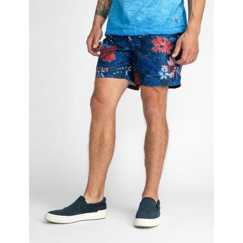 Short de bain à imprimé floral