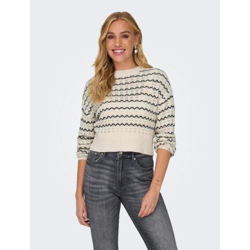 Pull col rond en fine maille