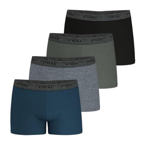 Lot de 4 boxers Basic Coton