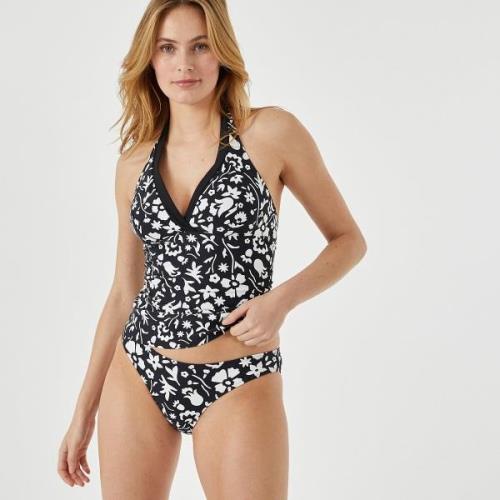 Haut de maillot de bain tankini imprimé floral