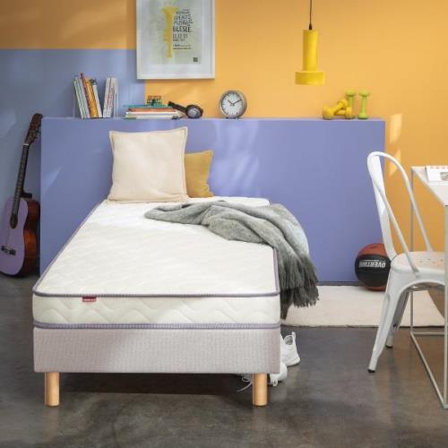 Ensemble matelas roulé Positive Lit+sommier en kit