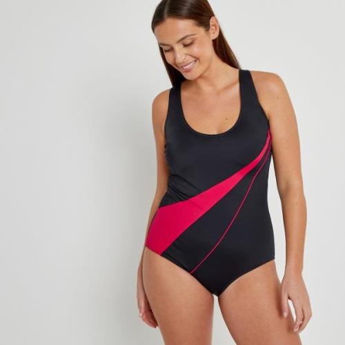 Maillot de bain 1 pièce nageur, effet ventre plat