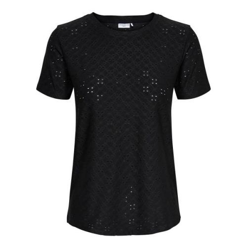 T-shirt en broderie anglaise