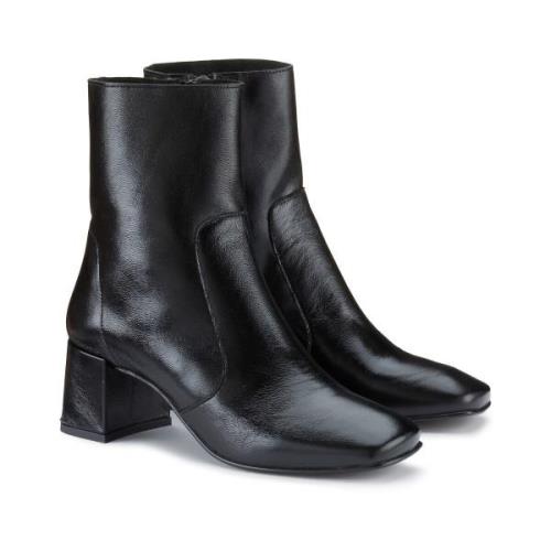 Bottines en cuir vieilli Amalric