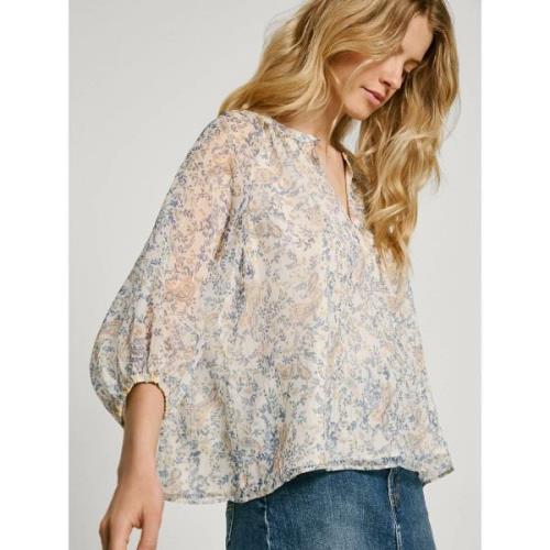 Blouse fluide imprimée