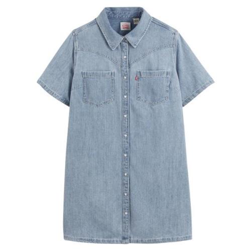 Robe chemise en jean