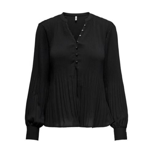 Blouse fluide plissée