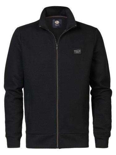 Sweat zippé col montant