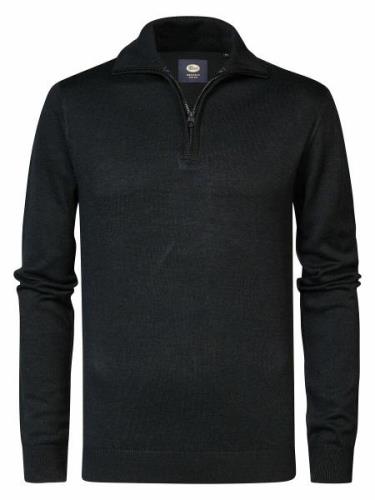 Pull col montant zippé