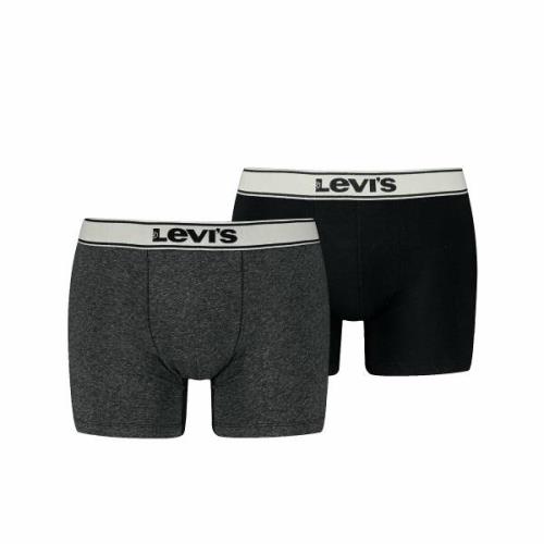 Lot de 2 boxers unis