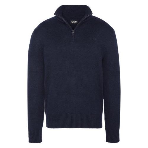 Pull col  montant zippé