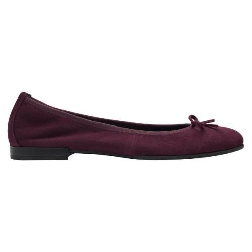 Ballerines en cuir