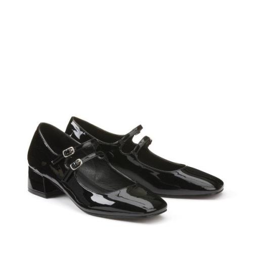 Ballerines babies double bride, petit talon