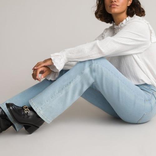 Jean bootcut, en coton Bio