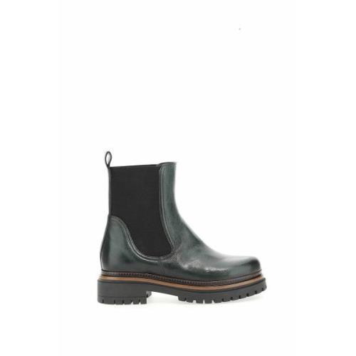 Boots chelsea en cuir