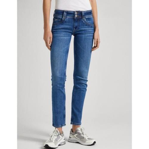 Jean slim, taille basse