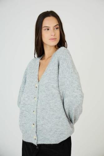 Gilet col V, boutonné