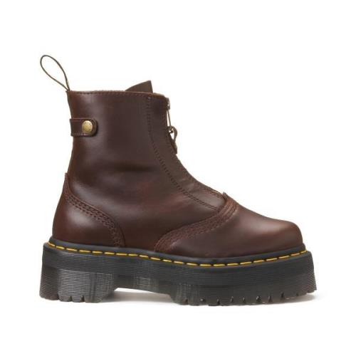 Bottines cuir zippées Jetta Sendal