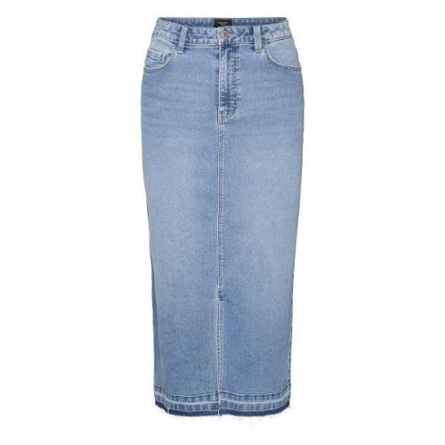 Jupe en jean, taille haute