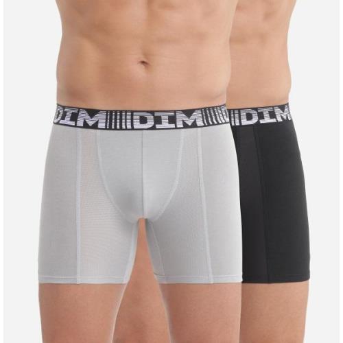 Lot de 2 boxers longs 3D Flex Air