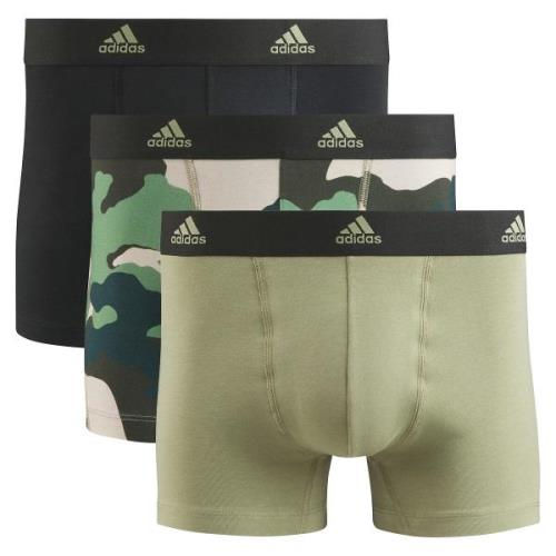 Lot de 3 boxers Active, 2 unis et 1 imprimé