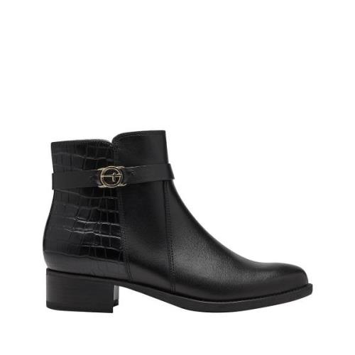 Bottines en cuir