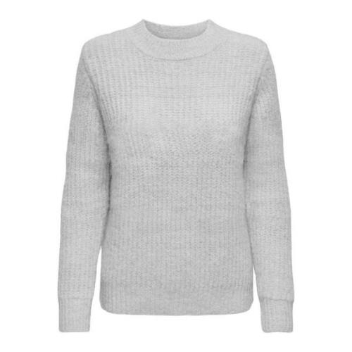 Pull en maille mousseuse, col rond